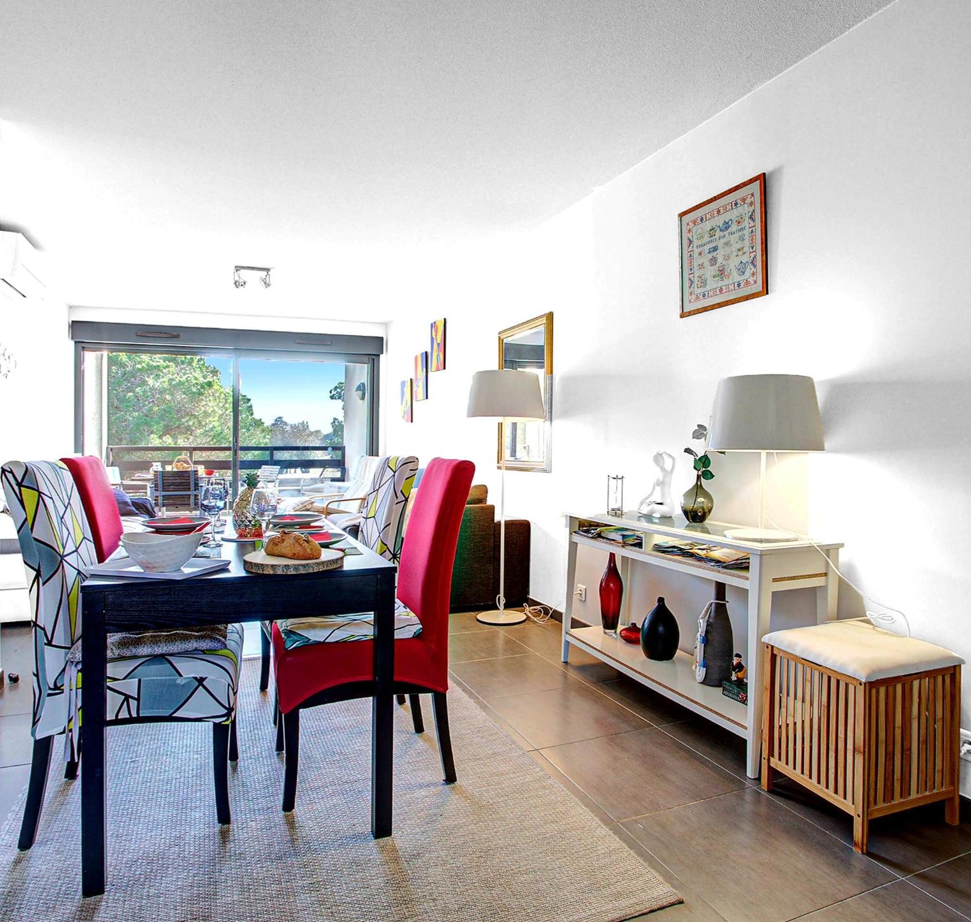 Vert Paradis - Vue Apaisante Sur Golf, Pins Parasols, 2E Etage - 80 M2 Dont Terrasse Avec Pergola, 2 Chambres, 3Et Iles, 3 Clim, Wifi - Piscine, Parking Et Park A Velos, Ascenseur - En Option Linge, Menage - Pistes Cyclables, Mer A Proximite 생시프리앙 외부 사진